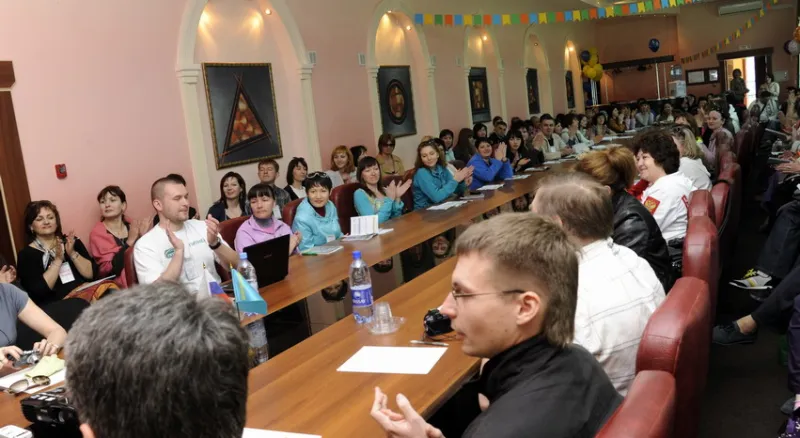 Курсанты на открытии декадника