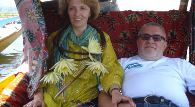 Г.А. Макарова в лотосах