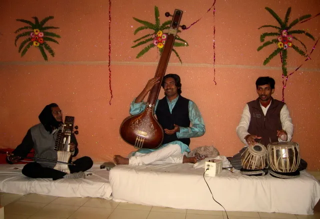 Исполнители раг в Варанаси