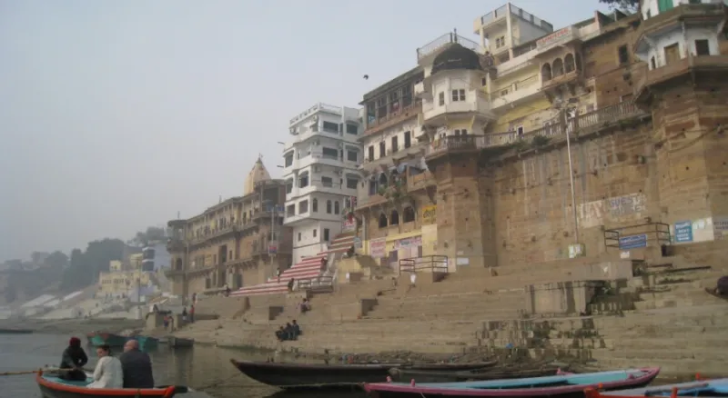 Вид набережной Варанаси
