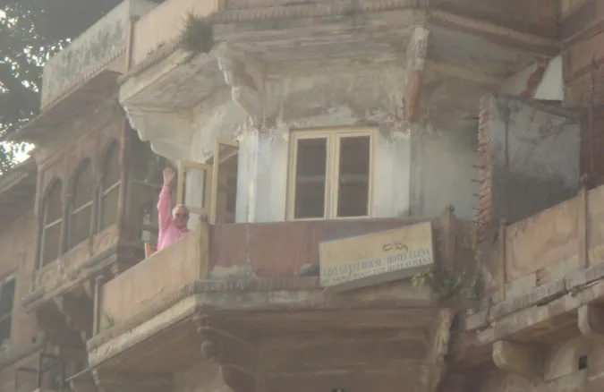 Наша гостиница в Варанаси