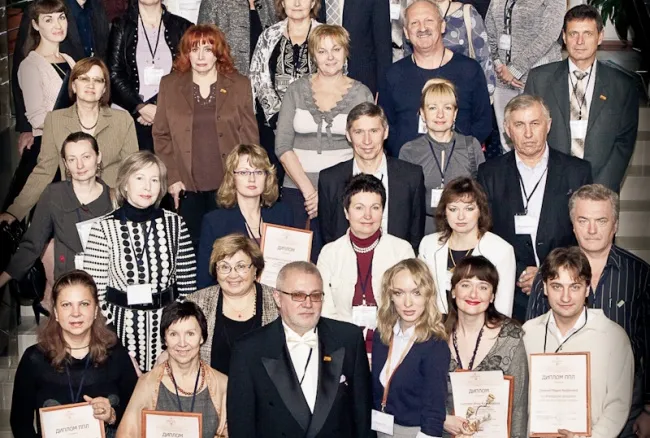 Участники съезда и дипломанты ОППЛ 2010