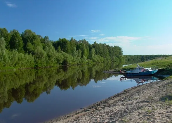 Просто берег Тары