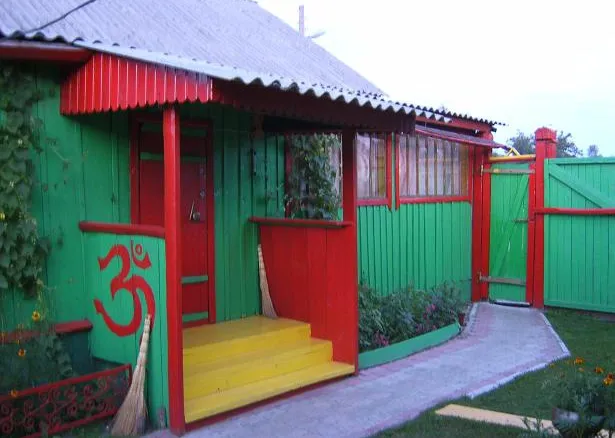 Крыльцо ашрама