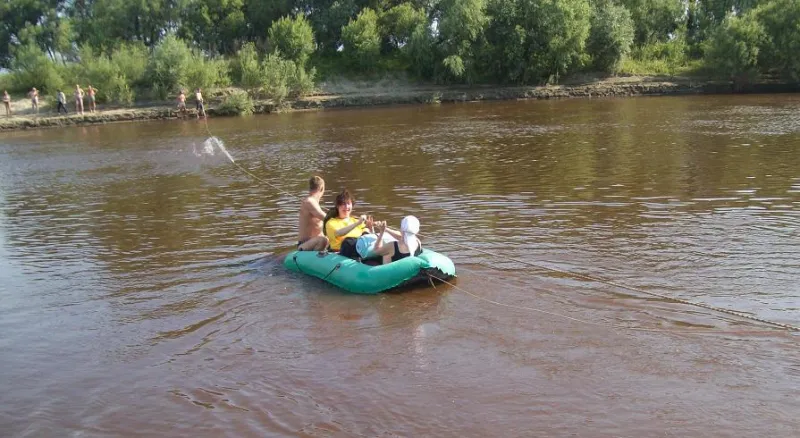 Переправа вручную