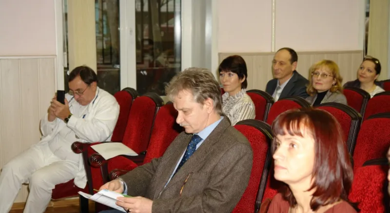 Д.м.н. Бузик О.Ж. готовится к выступлению