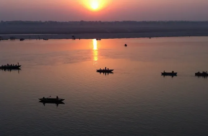 Встречаем восход в Варанаси