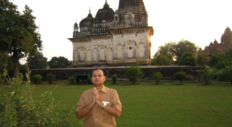 Аджид Вардан медитирует на закат