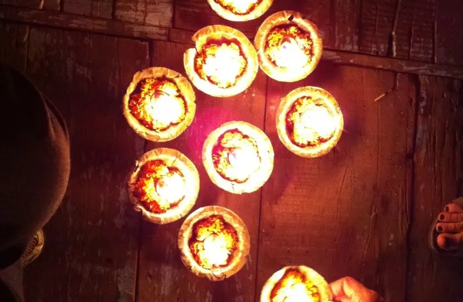 Пускаем свечи по Гангу