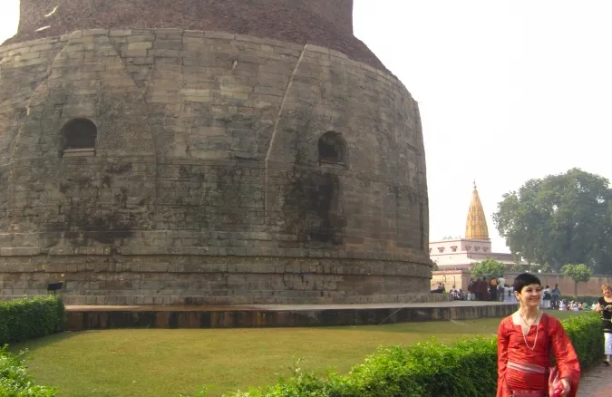 Ступа с прахом Будды