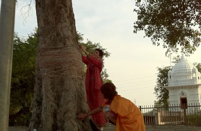 Фатья и Надежда загадывают желания