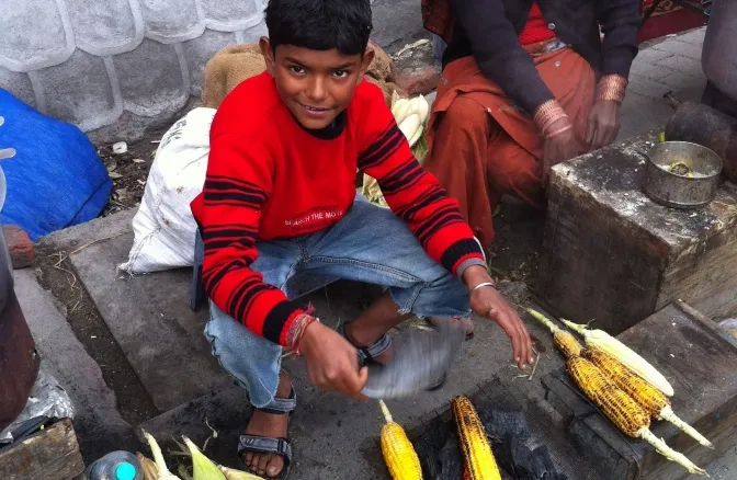 Наше любимое лакомство во время путешествия по Гималайским горам