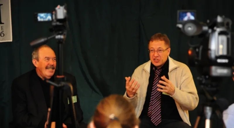 12 Омский Декадник, ДВОЙНОЙ ПОРТРЕТ, проф. А.Ф. Бондаренко (Киев) и В.А. Кубасов (Новокузнецк) (7)