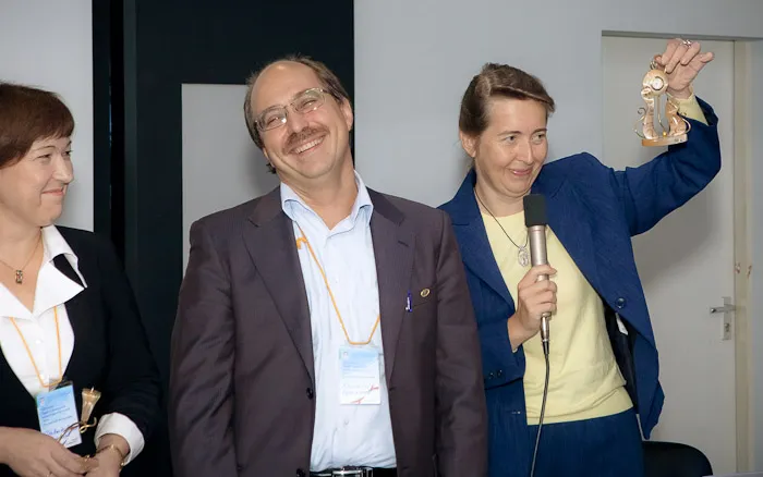 Лауреаты премии ОППЛ 2011 во время вручения наград